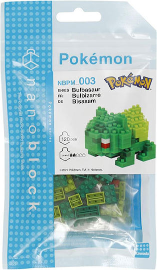 Pokemon Bulbasaur Nanoblock Figure 10cm