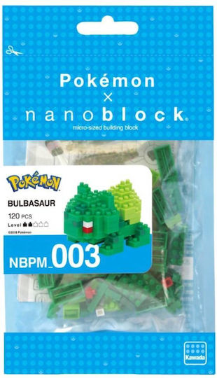 Pokemon Bulbasaur Nanoblock Figure 10cm
