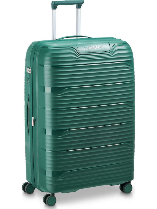 Securitech by Delsey Βαλίτσα Μεγάλη Dune Green Securitech by Delsey Βαλίτσα Μεγάλη Dune Green