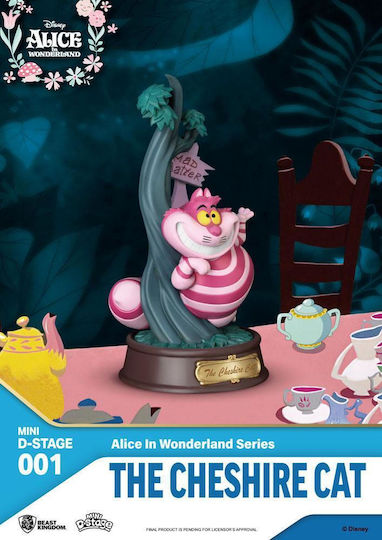Beast Kingdom Disney: The Cheshire Cat D-stage Alice Φιγούρα 10εκ.