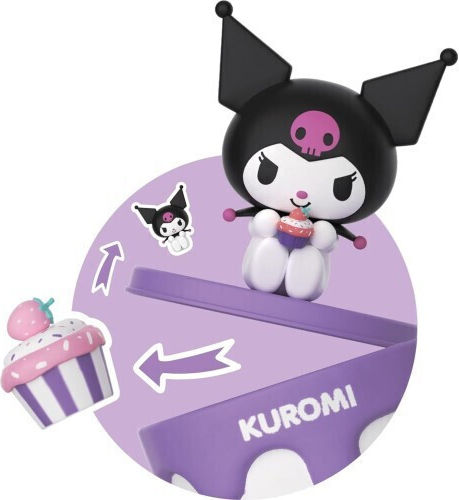 Sanrio Erdbeerkuchen Überraschung Kuromi