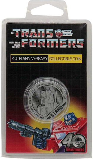 Transformers Collectable Coin 40th Anniversary 4cm