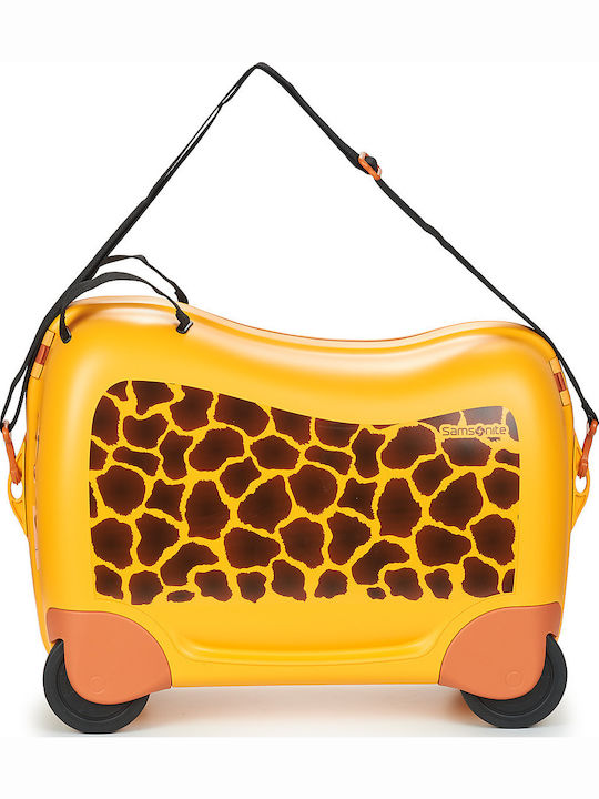 Samsonite Dream2go Cabin Hard Orange Suitcase with 4 Wheels Height 21cm