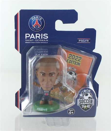 Soccerstarz Paris St Germain Kylian Mbappe Home Kit Classic Kit Figures