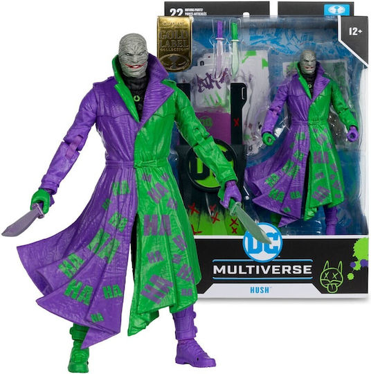 Dc Multiverse Gold Label Hush Jokerized Φιγούρα Δράσης 18cm