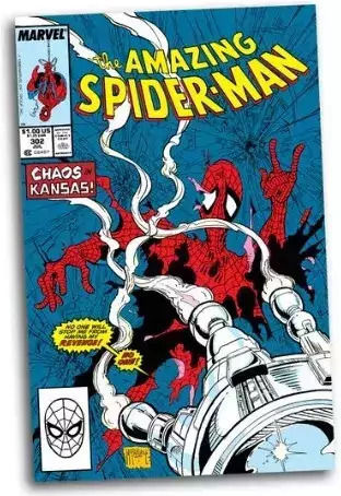 Mcfarlane Toys Marvel Pvc Statue 1/6 Spider-man Amazing Spider-man #301 30 Cm Mcf14771