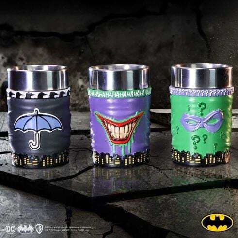 Dc Batman Super-villain Collectible Mini Cup Set