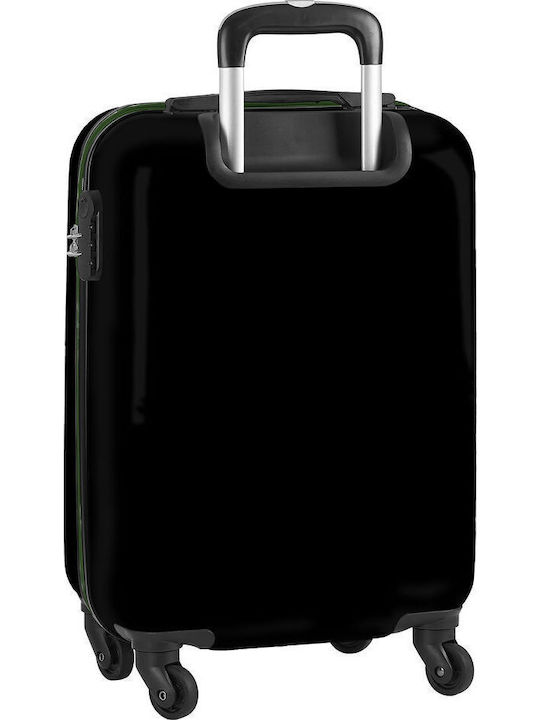 Munich Valiză de Călătorie Cabină Dură Negru cu 4 roți Înălțime 55cm