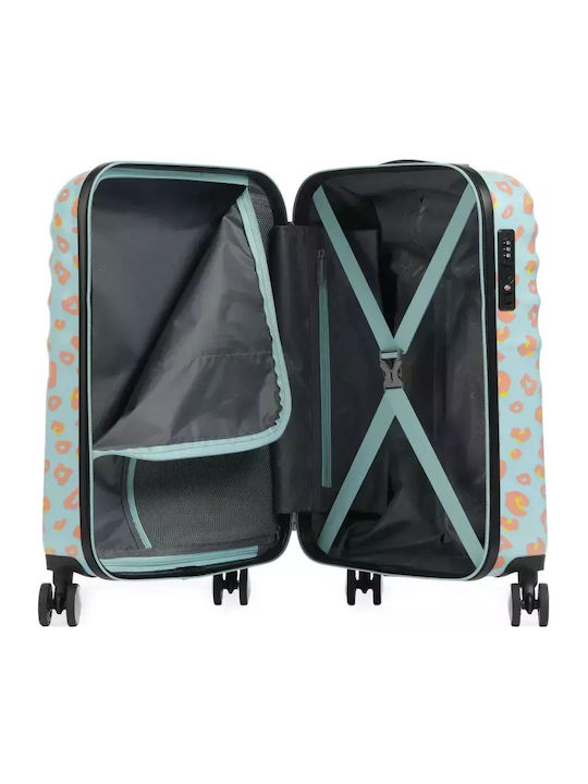 American Tourister Wavebreaker Kinder Hartschalen Kabinenkoffer Pastel Dots mit 4 Rädern Höhe 55cm