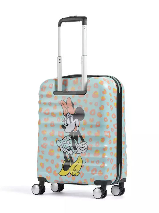 American Tourister Wavebreaker Kinder Hartschalen Kabinenkoffer Pastel Dots mit 4 Rädern Höhe 55cm