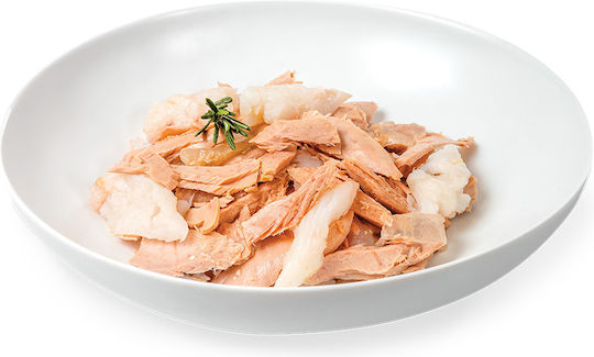 Nassfutter für Erwachsene Katzen in Dose mit Thunfisch ohne Getreide 85gr