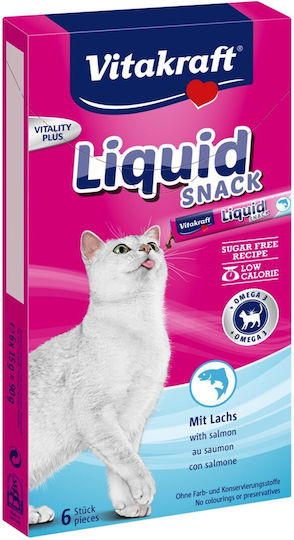 Vitakraft Vitakraft Nasses Katzenfutter Dose Mit Lachs Für Erwachsene Katzen 6x15gr