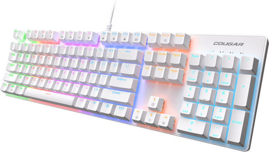 Cougar Ultimus EX Gaming Mechanical Keyboard with RGB lighting (English US) White