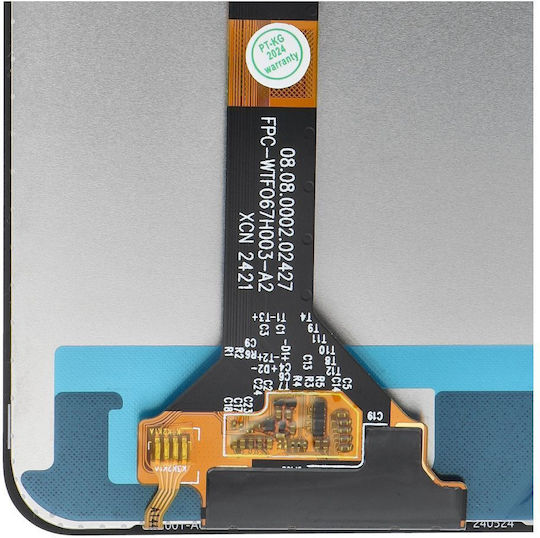 Οθόνη mit Touch-Mechanismus für Realme C53 (Schwarz)