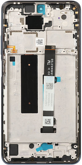 Xiaomi Screen with Touch Mechanism and Frame for Mi 10T Lite 5G (Blue)