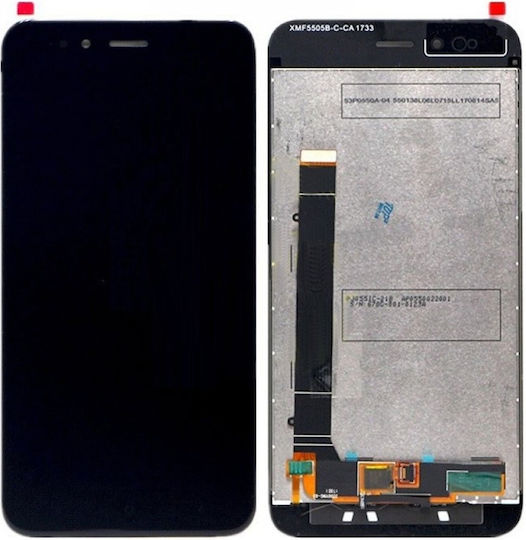 Οθόνη Lcd mit Touch-Mechanismus für Xiaomi Mi A1. (Schwarz)