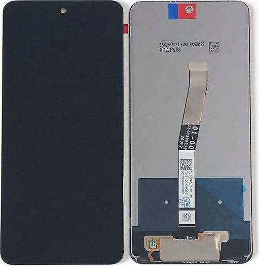 Οθόνη Grade A mit Touch-Mechanismus für Redmi Note 9 Pro / Note 9s (Schwarz)