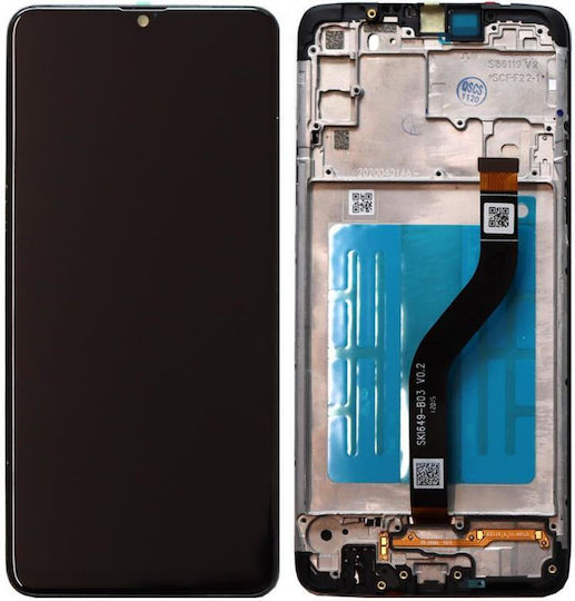 Samsung O ecran cu Mecanism Tactil pentru Galaxy A20s (Negru)