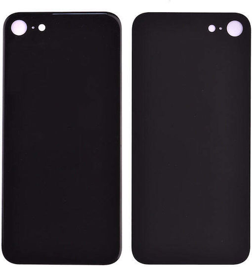 Capac Baterie Back Cover Glass Spate Negru pentru iPhone SE 2020