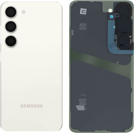 Samsung Κапак за замяна на батерията SM-S911B Cream за Galaxy S23