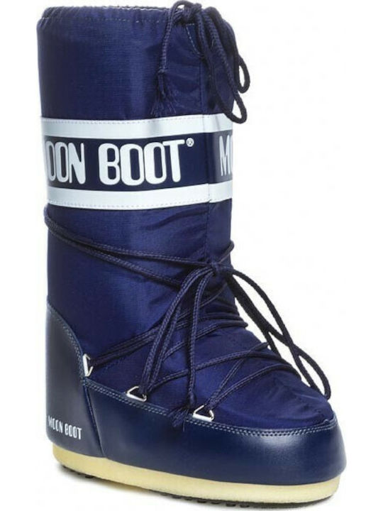 Moon Boot Icon Damenstiefel Schnee Blau