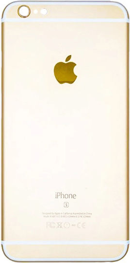 NetOne Καπάκι Μπαταρίας Χρυσό για iPhone 6s
