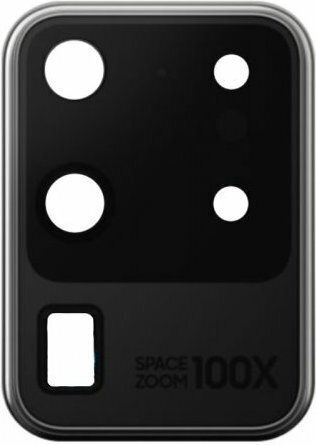 Camera Lens Glass Black for Galaxy S20 Ultra