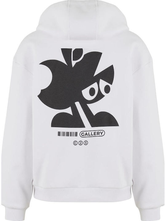 Hoody Суитшърт с Качулка Бял