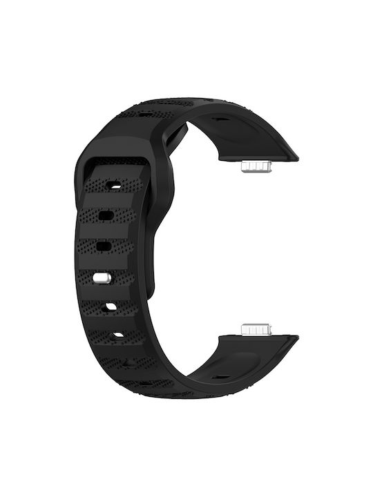 Techsuit Strap Silicone Black (Huawei Watch Fit 3)