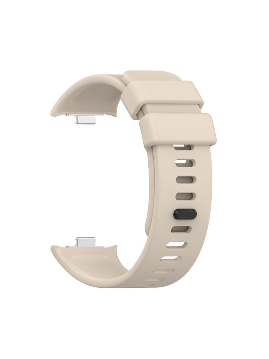 Silikonarmband für Xiaomi Redmi Watch 4 Beige