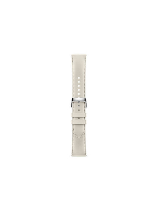 Xiaomi Strap Leather White (Xiaomi Watch)