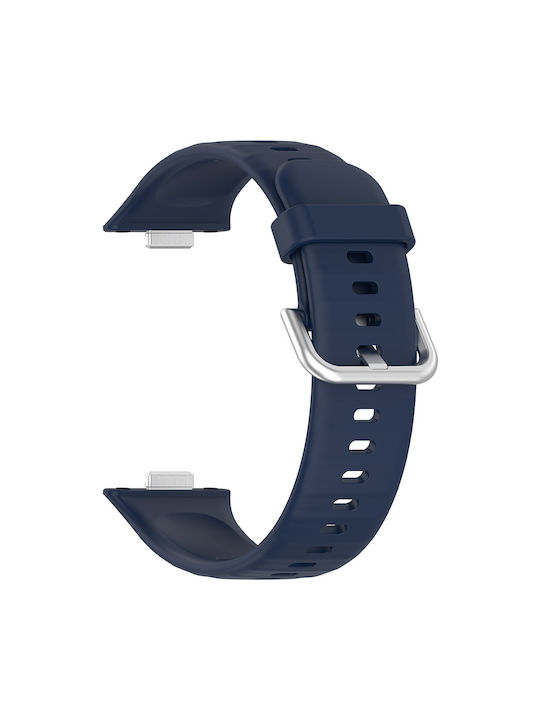 Techsuit Silikon Tragbares Band Marineblau Für Huawei Watch Fit 3 / 4 / 4 Pro / 5 / 5 Pro