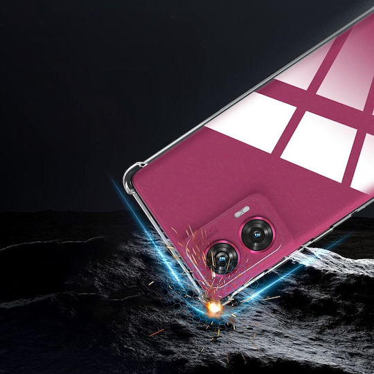 Erbord Back Cover Silicone Transparent (Motorola Edge 50 Fusion 5G)