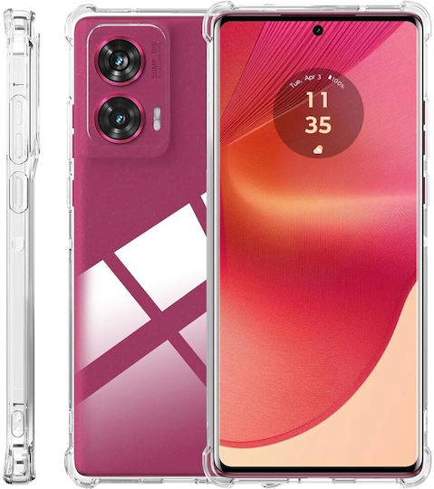 Erbord Back Cover Silicone Transparent (Motorola Edge 50 Fusion 5G)
