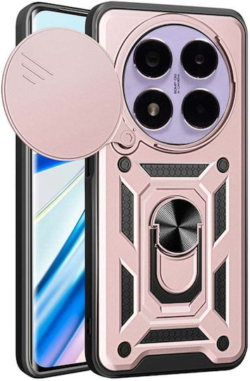 Techsuit Camshield Back Cover Plastic / Silicone Rose Gold (Redmi Note 14 Pro 4G)