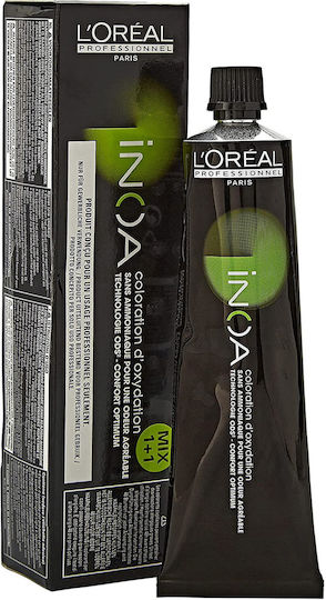 L'Oréal Professionnel Inoa Боя За Коса Без Амоняк 6.32 Тъмно Златисто Русо Ирисировъчно 60гр