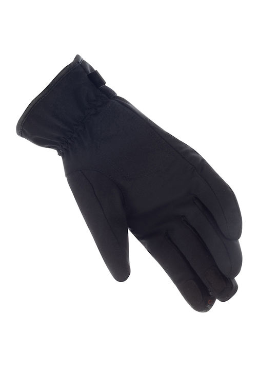 Bering Carmen Winter Women's Motorcycle Gloves Softshell Waterproof Black