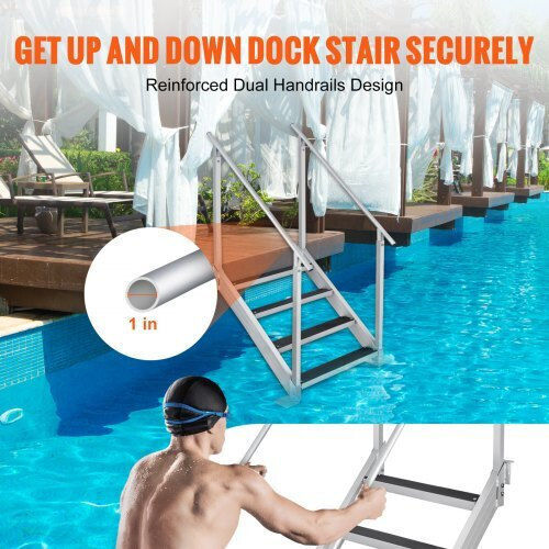 Vevor 4 Steps Boat Ladder