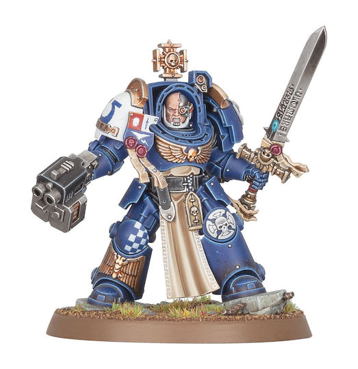 Warhammer 40000 - Space Marines Captain In Terminator Armour