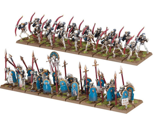 Games Workshop Warhammer: The Old World Warhammer - Tomb Kings Skeleton Warriors/archers Figure