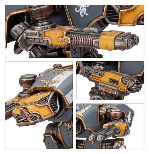 Games Workshop Warhammer: Die Horus-Häresie Legionen Imperialis Warhound Scout Titans Mit Turbo-Laser Zerstörer Und Vulcan Mega-Bolter Figuren