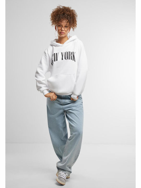 Women's Sweatshirt Hooded White