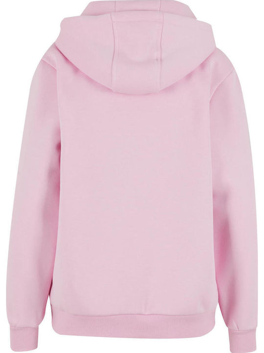 Women's Sweatshirt Hooded Soft Pink