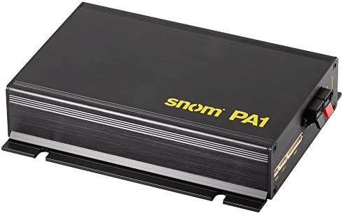 Snom PA1+ Public Announcement Device Verkabelt IP-Telefon in Schwarz