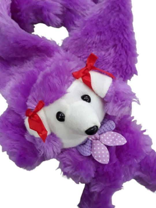 Domina Dog Scarf Furry Purple