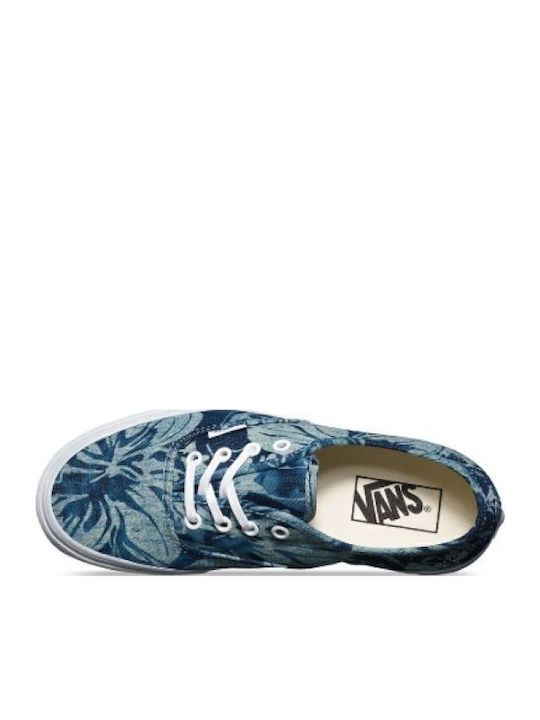 Authentic Authentic Indigo Tropical Kids Sneakers Navy Blue