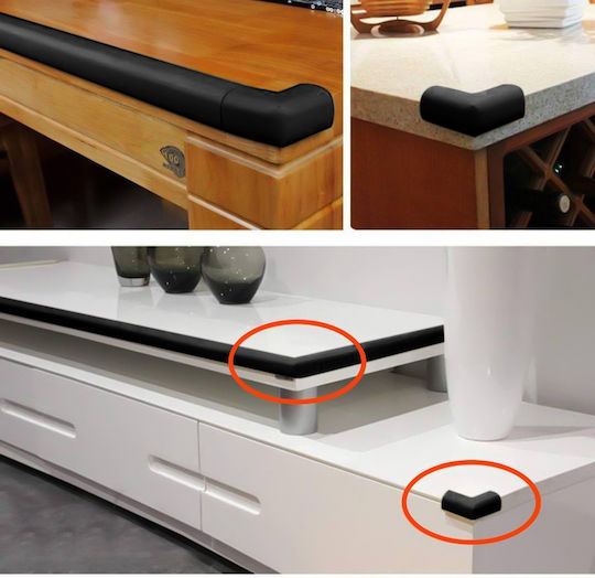 Olympus Round Surface Protector with Sticker in Black Color 200εκ. 5pcs