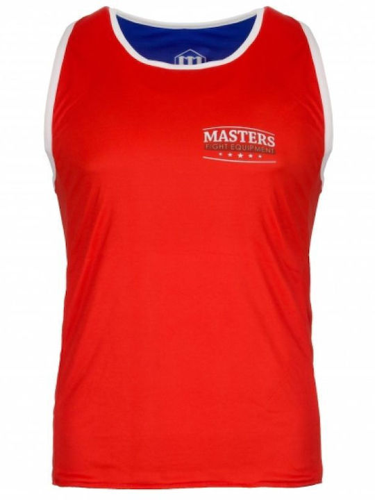 Sport Masters Sleeveless Shirt 06236-M for Boxing Red