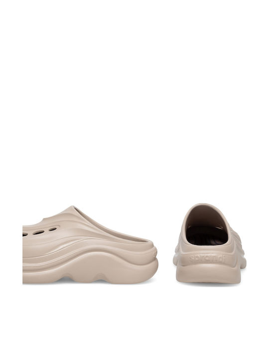 Sprandi Damen Clogs Beige