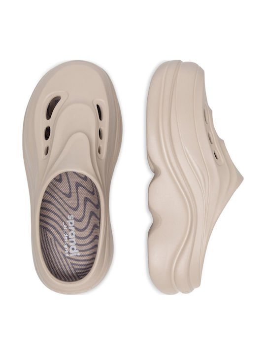 Sprandi Damen Clogs Beige